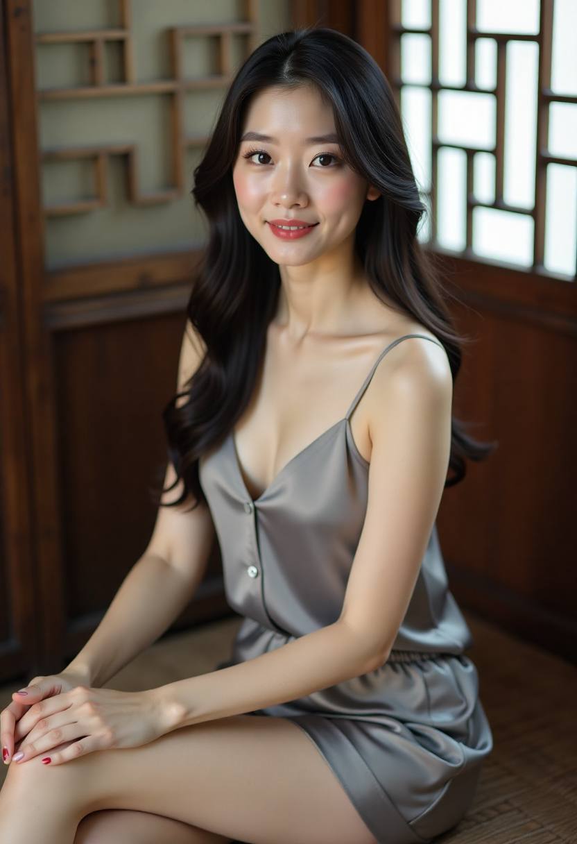 月下听潮海报